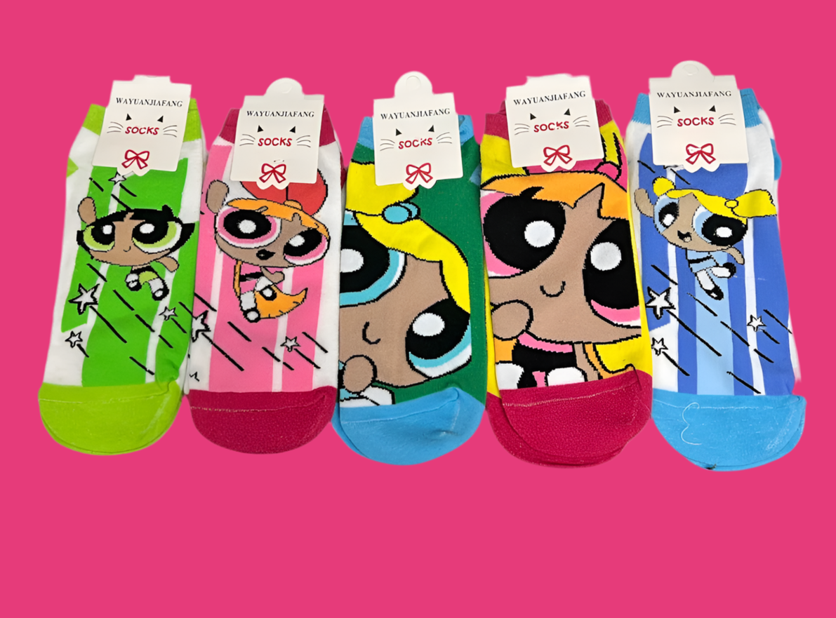 Power puff socks