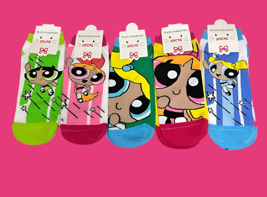 Power puff socks
