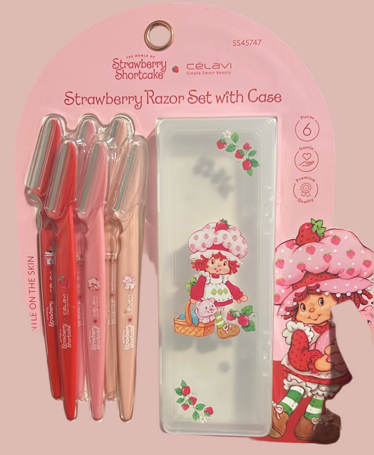 6PC razors & case
