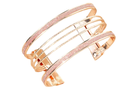 Adjustable cuff bracelet