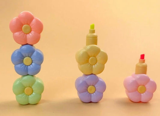 6PC Flower Highlighters