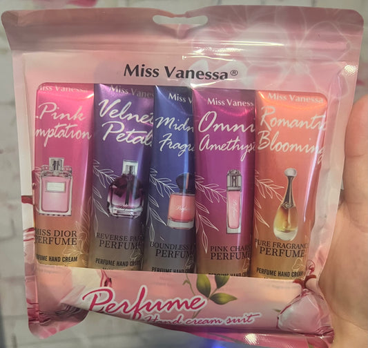 5PK perfume scented lotions
