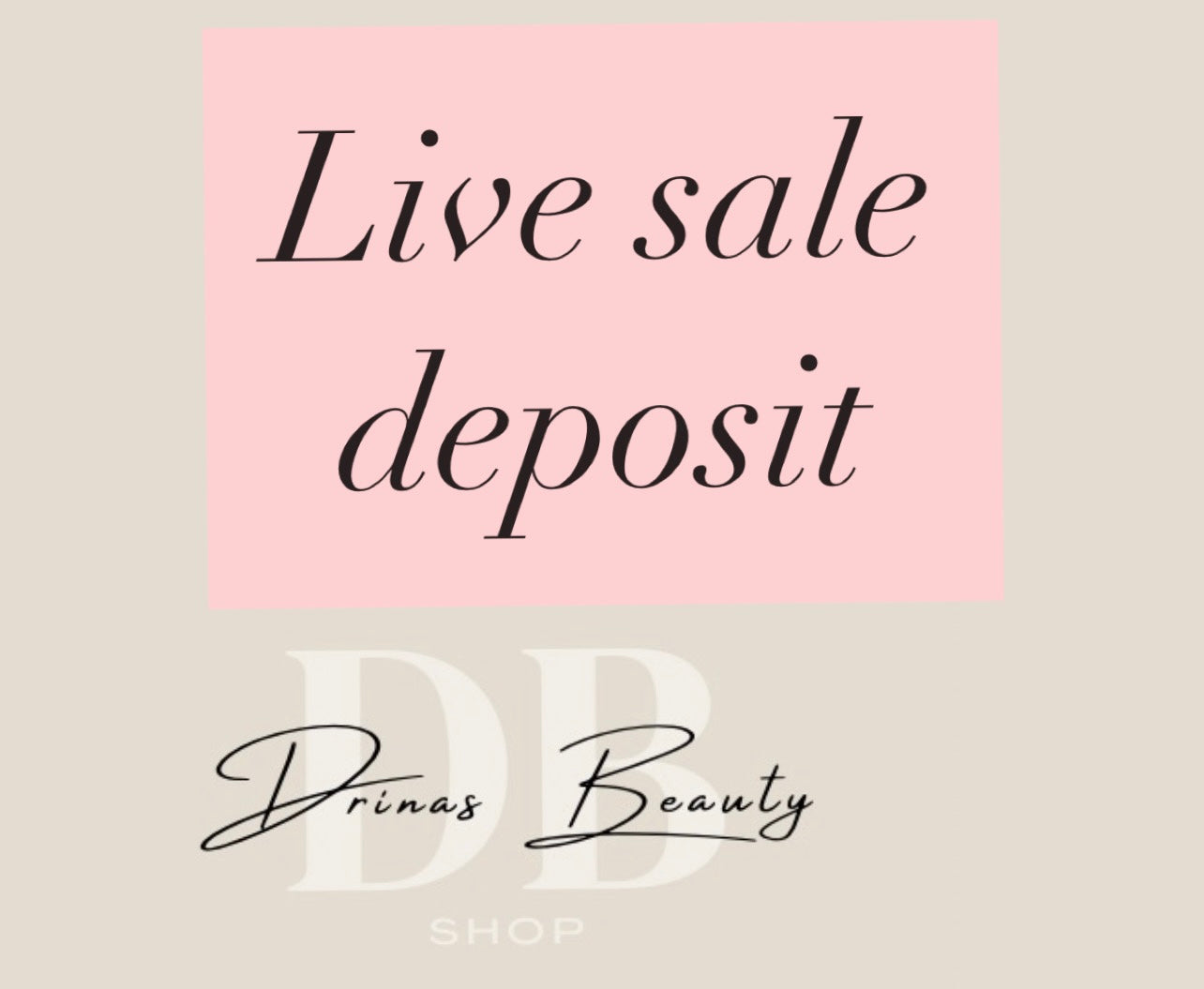LIVE SALE 💕