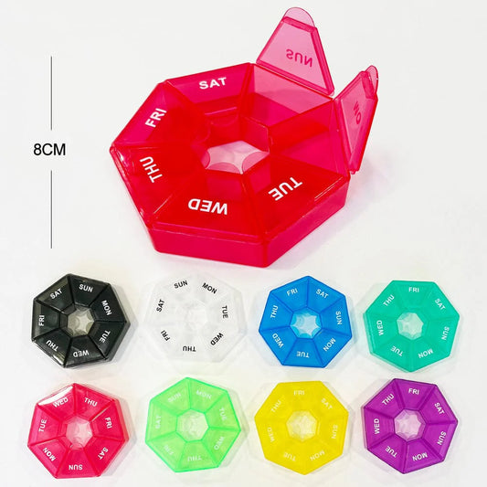 Weekly pill organizer